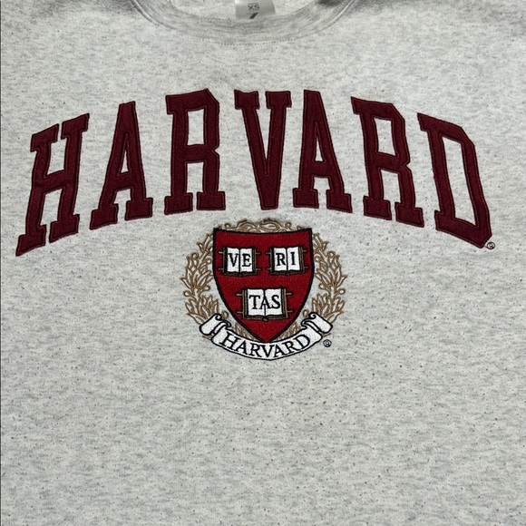 Harvard Gray Sweater - Picture 3 of 7